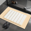 1pc Diatomite Mat Suitable for Kitchen, Bathroom, Shower - Quick-Dry Diatomite Soil, Non-Slip Backing