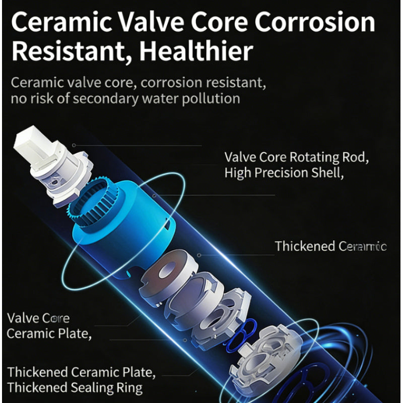 5pcs Modern Shower Faucet Set with 8-Inch Square Rainfall Shower Head & Wall-Mounted Bathtub Spout - Matte Black Stainless Bath System