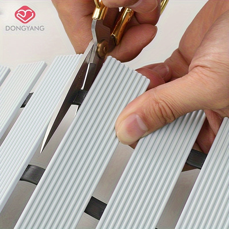 1pc of Dongyang brand Christmas PVC anti slip bathroom mat, bathroom mat with rubber backing and drainage holes