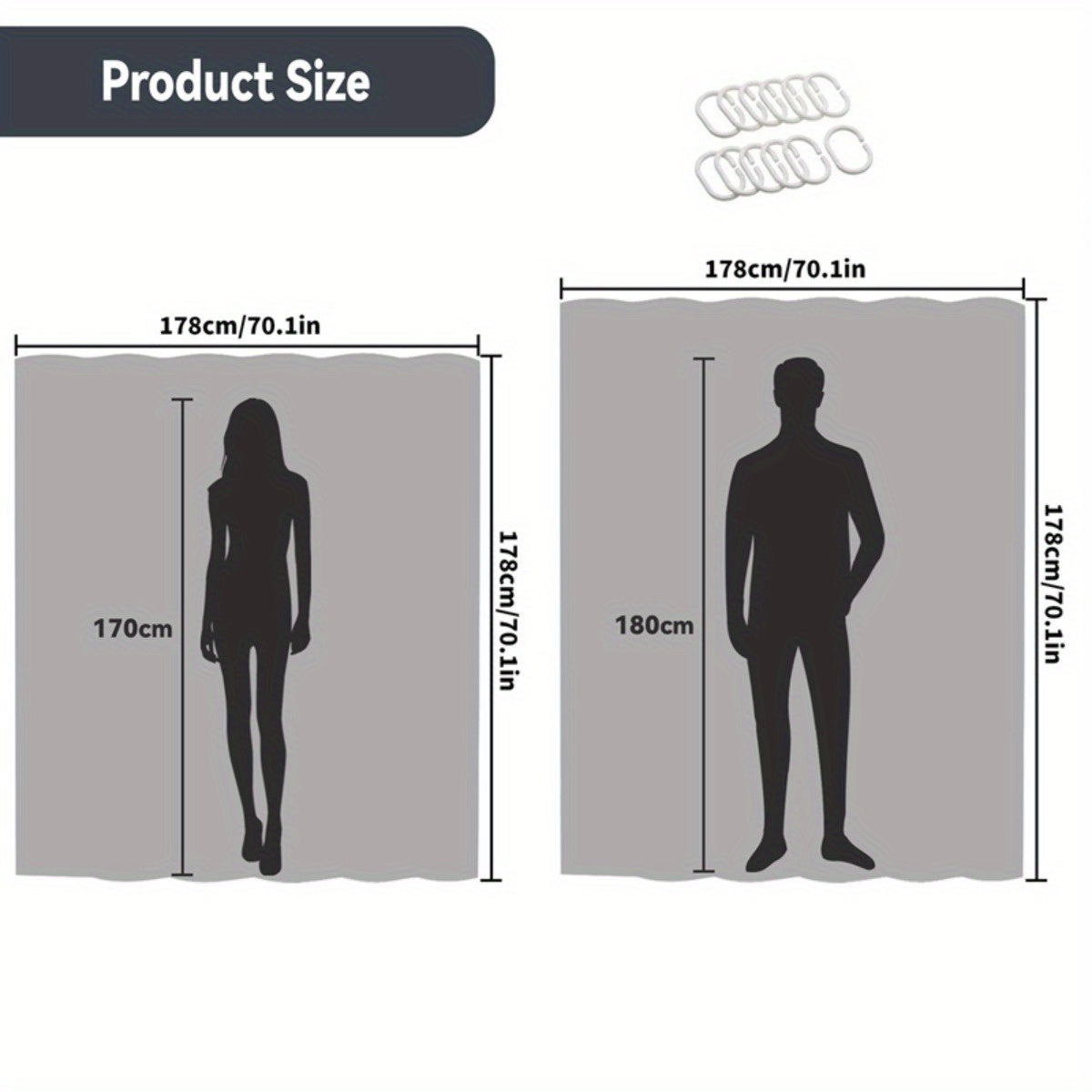 KOMLLEX Sage Green Boho Shower Curtain 60Wx72H Abstract Modern Mid Century Bathroom Decor Aesthetic Leaves