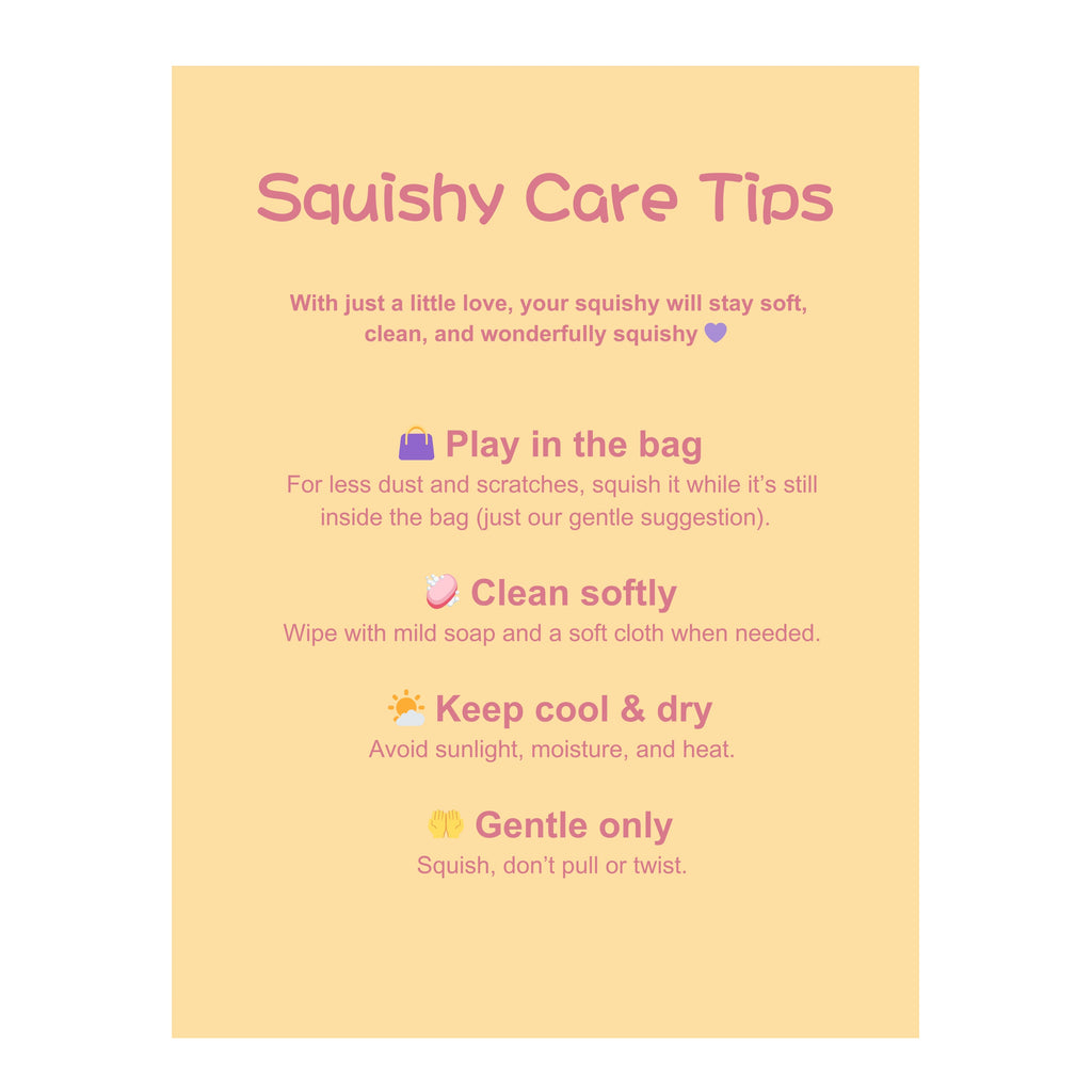 Butter-Soft Cheese Squishy